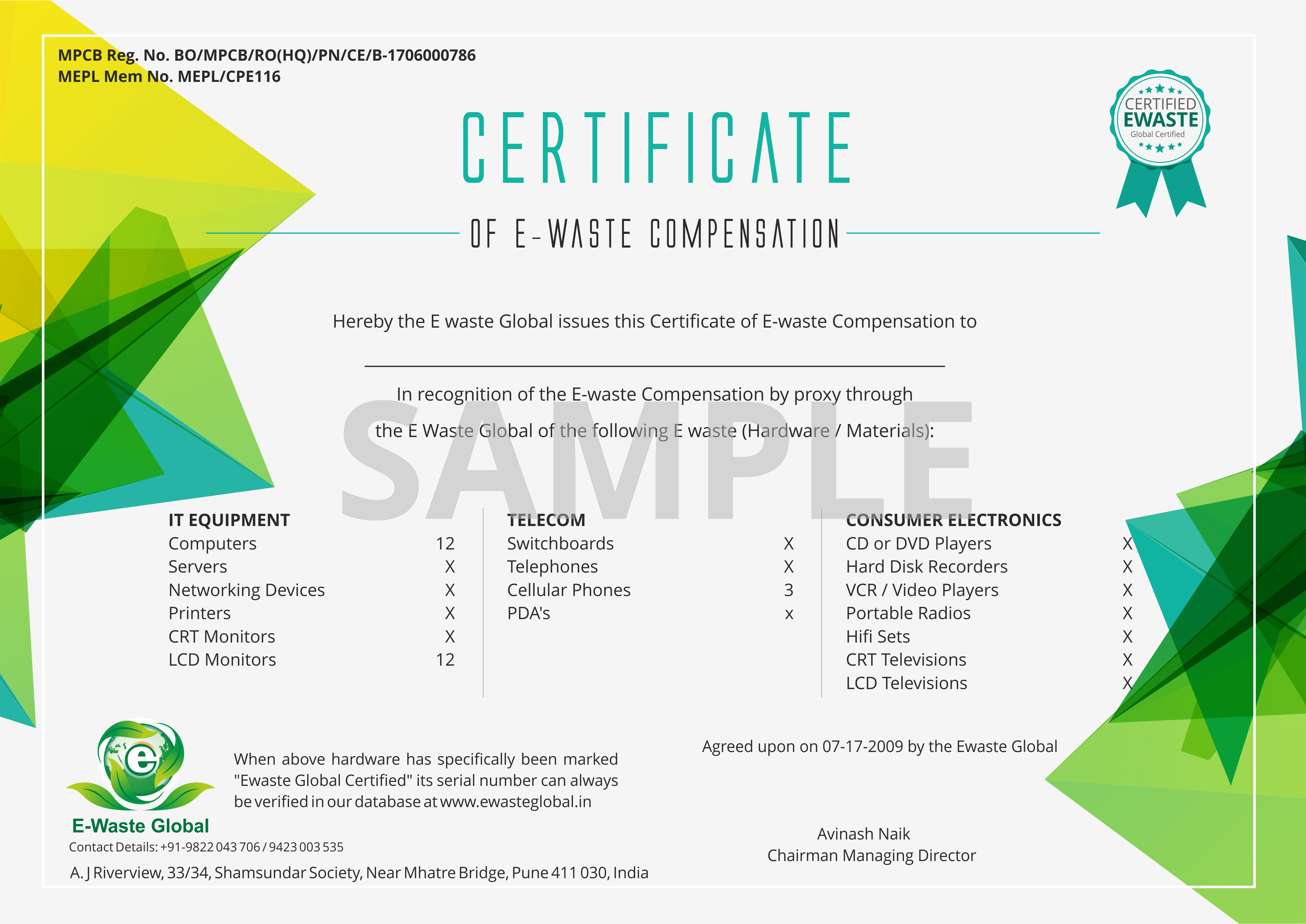 ewaste-certificates