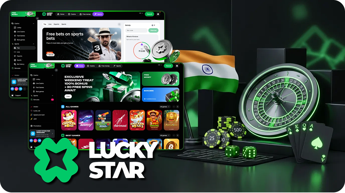 Lucky Star Online Casino - Play Games in India
